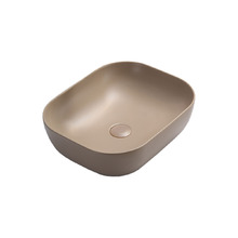 Раковина керамическая Vincea VBS-101MC, 500*400*140, цвет капучино матовый