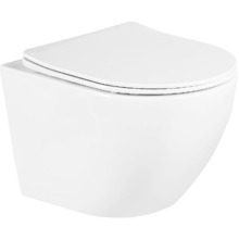 Унитаз подвесной BelBagno Uno BB3105CHR/SC с сиденьем Микролифт