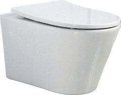 Унитаз подвесной BelBagno Flay-R BB506CH, безободковый
