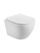 Унитаз подвесной BelBagno Marino BB7026CH-TOR/SC цвет Белый с сиденьем Микролифт