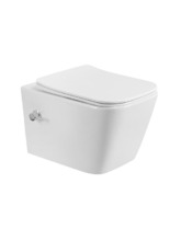 Унитаз подвесной BelBagno Kraft BB7106CH-TOR-BS/SC цвет Белый с сиденьем Микролифт