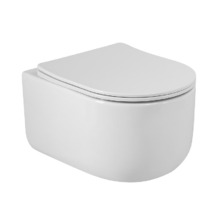 Унитаз подвесной BelBagno Soft BB084CH-TOR/SC цвет Белый с сиденьем Микролифт