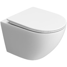 Унитаз подвесной BelBagno Uno-Tor BB5177CH-TOR/SC с сиденьем Микролифт