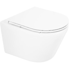 Унитаз подвесной BelBagno Tre BB8001CHR/SC с сиденьем Микролифт