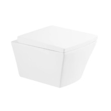 Подвесной безободковый унитаз BelBagno Regina BB104CH, белый, P-trap