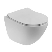 Подвесной унитаз BelBagno Amanda-Tor безободковый, смыв Tornado, белый, BB051CH-TOR-FC