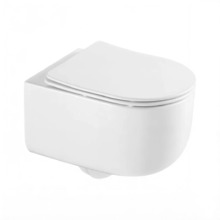Подвесной унитаз BelBagno Soft-tor, BB084CH-TOR, безободковый, белый