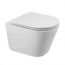 Подвесной унитаз BelBagno Tornado Flay-Tor BB053CH-TOR-FC, безободковый, цвет белый