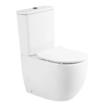 Напольный унитаз BelBagno Sfera-R, безободковый P-trap, крышка микролифт, BB2128CPR/BB2128T/BB2111SC
