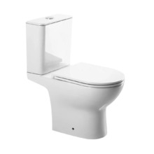 Унитаз-компакт BelBagno Lounge BB2802CP/T-TOR/SC, безободковый, смыв торнадо, сиденье микролифт, цвет белый
