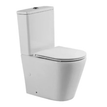 Напольный безободковый унитаз-компакт BelBagno Flay-TOR, BB2149CP-TOR/BB2149T/BB870SC, смыв торнадо, с бачком, крышка микролифт, белый