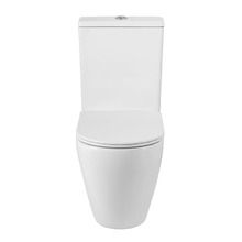 Напольный унитаз BelBagno Sfera-R, BB2141T/BB2141CP-TOR/SC, безободковый, с бачком, сиденье микролифт, белый