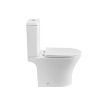 Унитаз-компакт BelBagno Acqua-Tor BB2801CP-TOR/SC/BB2801T, безободковый, смыв торнадо, сиденье микролифт, цвет белый