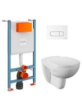 Комплект унитаз с инсталляцией и сиденьем VitrA Normus 9773B003-7207