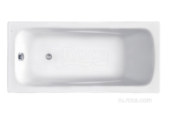 Акриловая ванна Roca Line 160x70 ZRU9302985 без гидромассажа